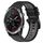 Per Garmin Descent MK 2 26mm Cinturino sportivo in silicone bicolore (nero + grigio) Per Garmin Descent MK 2 26mm Cinturino sportivo in silicone bicolore (nero + grigio)