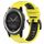 Per Garmin D2 Charlie 26mm Cinturino sportivo in silicone bicolore (giallo + nero) Per Garmin D2 Charlie 26mm Cinturino sportivo in silicone bicolore (giallo + nero)