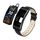 K13S Schermo TFT da 1,14 pollici Cinturino in pelle Smart Calling Bracciale Supporta la gestione del sonno/Monitoraggio dell'ossigeno nel sangue (Nero)