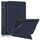 Per Samsung Galaxy Tab S9+ Custodia per tablet in pelle multi-pieghevole con struttura in tessuto (blu scuro) Per Samsung Galaxy Tab S9+ Custodia per tablet in pelle multi-pieghevole con struttura in tessuto (blu scuro)