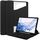 Custodia in pelle trasparente per Samsung Galaxy Tab S9 360 rotazione intelligente con tastiera (nero)