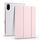 Per Honor Pad V8 Pro Custodia per tablet in pelle TPU trasparente pieghevole a 3 pieghe (rosa ghiaccio) Per Honor Pad V8 Pro Custodia per tablet in pelle TPU trasparente pieghevole a 3 pieghe (rosa ghiaccio)