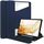 Custodia in pelle trasparente per Samsung Galaxy Tab S9+ 360 rotazione (blu scuro) Custodia in pelle trasparente per Samsung Galaxy Tab S9+ 360 rotazione (blu scuro)
