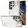 Per Samsung Galaxy S22 Ultra Custodia per telefono in PU con anello a copertura totale antiscivolo con cinturino (bianco) Per Samsung Galaxy S22 Ultra Custodia per telefono in PU con anello a copertura totale antiscivolo con cinturino (bianco)