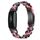 Per cinturino di ricambio in resina ovale Fitbit Inspire 3 (fiore rosa nero) Per cinturino di ricambio in resina ovale Fitbit Inspire 3 (fiore rosa nero)