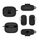 Custodia protettiva antipolvere impermeabile in silicone per cuffie JBL Vibe Beam (nera) Custodia protettiva antipolvere impermeabile in silicone per cuffie JBL Vibe Beam (nera)