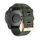 Per Garmin Fenix 7S / 6S Pro / 5S Plus Cinturino in silicone a sgancio rapido con fibbia in oro rosa da 20 mm (verde militare)