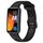 Per cinturino in silicone traspirante tinta unita Huawei Band 8 (nero)
