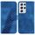 Custodia per telefono in pelle goffrata a forma di 7 per Samsung Galaxy S21 Ultra 5G (blu) Custodia per telefono in pelle goffrata a forma di 7 per Samsung Galaxy S21 Ultra 5G (blu)