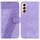 Custodia per telefono in pelle goffrata a forma di 7 per Samsung Galaxy S22 + 5G (viola) Custodia per telefono in pelle goffrata a forma di 7 per Samsung Galaxy S22 + 5G (viola)