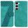 Custodia per telefono in pelle goffrata a forma di 7 per Samsung Galaxy S23 5G (verde) Custodia per telefono in pelle goffrata a forma di 7 per Samsung Galaxy S23 5G (verde)