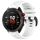 Per Garmin Approach S70 42mm 20mm Cinturino sportivo in silicone (bianco)