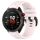 Per Garmin Approach S70 42mm 20mm Cinturino sportivo in silicone (rosa)