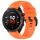 Per Garmin Approach S70 47mm 22mm Cinturino sportivo in silicone (arancione) Per Garmin Approach S70 47mm 22mm Cinturino sportivo in silicone (arancione)