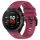 Per Garmin Approach S70 47mm 22mm cinturino sportivo in silicone (bordeaux) Per Garmin Approach S70 47mm 22mm cinturino sportivo in silicone (bordeaux)