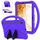 Per Samsung Galaxy Tab S8 Custodia per tablet antiurto EVA con supporto (viola) Per Samsung Galaxy Tab S8 Custodia per tablet antiurto EVA con supporto (viola)