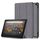 Per Amazon Fire HD 10 2023 Custer Pure Color 3-Fold Holder Custodia per tablet in pelle intelligente (grigio) Per Amazon Fire HD 10 2023 Custer Pure Color 3-Fold Holder Custodia per tablet in pelle intelligente (grigio)