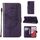 Per Samsung Galaxy S23 FE 5G Custodia in pelle con farfalla goffrata (viola scuro) Per Samsung Galaxy S23 FE 5G Custodia in pelle con farfalla goffrata (viola scuro)