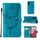Per Samsung Galaxy S23 FE 5G Custodia in pelle con farfalla goffrata (blu) Per Samsung Galaxy S23 FE 5G Custodia in pelle con farfalla goffrata (blu)