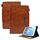 Custodia per tablet in pelle con chiusura magnetica a croce in pelle scamosciata da 8 pollici (marrone) Custodia per tablet in pelle con chiusura magnetica a croce in pelle scamosciata da 8 pollici (marrone)