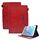 Custodia per tablet in pelle con chiusura magnetica a croce in pelle scamosciata da 8 pollici (rosso) Custodia per tablet in pelle con chiusura magnetica a croce in pelle scamosciata da 8 pollici (rosso)