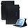 Custodia per tablet in pelle con chiusura magnetica a croce scamosciata da 10 pollici (nero) Custodia per tablet in pelle con chiusura magnetica a croce scamosciata da 10 pollici (nero)