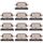 Per Samsung Galaxy M54 5G SM-M546B 10 PCS Connettore porta di ricarica