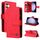 Per Samsung Galaxy S23 FE 5G Skin Feel Multi-Card Portafoglio Custodia in pelle con cerniera (rosso) Per Samsung Galaxy S23 FE 5G Skin Feel Multi-Card Portafoglio Custodia in pelle con cerniera (rosso)