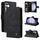 Per Samsung Galaxy S23 FE 5G Skin Feel Multi-Card Portafoglio Custodia in pelle con cerniera (nero) Per Samsung Galaxy S23 FE 5G Skin Feel Multi-Card Portafoglio Custodia in pelle con cerniera (nero)