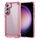 Custodia per Samsung Galaxy S22 5G Skin Feel TPU + PC (rosa trasparente)