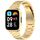 Per Redmi Watch 3 Lite / Watch 3 Active 2 in 1 Cinturino in metallo a tre sfere con cornice per orologio (oro) Per Redmi Watch 3 Lite / Watch 3 Active 2 in 1 Cinturino in metallo a tre sfere con cornice per orologio (oro)