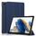 Per Samsung Galaxy Tab A9 2023 Custodia per tablet in pelle pieghevole a 3 pieghe (blu scuro) Per Samsung Galaxy Tab A9 2023 Custodia per tablet in pelle pieghevole a 3 pieghe (blu scuro)