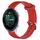 Per cinturino per orologio Garmin Forerunner 265S 18 mm in silicone testurizzato con diamanti (rosso) Per cinturino per orologio Garmin Forerunner 265S 18 mm in silicone testurizzato con diamanti (rosso)