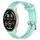Per Xiaomi Mi Watch Sport Cinturino per orologio in silicone testurizzato con diamanti da 22 mm (verde acqua) Per Xiaomi Mi Watch Sport Cinturino per orologio in silicone testurizzato con diamanti da 22 mm (verde acqua)