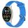 Per Xiaomi Mi Watch Sport 22mm Cinturino in silicone testurizzato con diamanti (cielo blu) Per Xiaomi Mi Watch Sport 22mm Cinturino in silicone testurizzato con diamanti (cielo blu)
