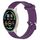 Per Xiaomi Mi Watch Sport Cinturino per orologio in silicone testurizzato con diamanti da 22 mm (viola) Per Xiaomi Mi Watch Sport Cinturino per orologio in silicone testurizzato con diamanti da 22 mm (viola)