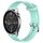 Per Xiaomi Mi Watch Color 22mm Cinturino in silicone testurizzato con diamanti (verde acqua) Per Xiaomi Mi Watch Color 22mm Cinturino in silicone testurizzato con diamanti (verde acqua)