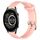 Per Xiaomi Haylou RT2 LS10 Cinturino per orologio in silicone testurizzato con diamanti da 22 mm (rosa) Per Xiaomi Haylou RT2 LS10 Cinturino per orologio in silicone testurizzato con diamanti da 22 mm (rosa)