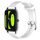 Per Xiaomi Haylou RS4 LS12 Cinturino per orologio in silicone testurizzato con diamanti da 22 mm (bianco) Per Xiaomi Haylou RS4 LS12 Cinturino per orologio in silicone testurizzato con diamanti da 22 mm (bianco)