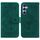 Per Samsung Galaxy S23 FE 5G Custodia in pelle goffrata farfalla rosa (verde) Per Samsung Galaxy S23 FE 5G Custodia in pelle goffrata farfalla rosa (verde)