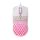 Mouse cablato luminoso colorato HXSJ S500 3600 DPI, lunghezza cavo: 1,5 m (rosa)