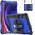 Per Samsung Galaxy Tab S9 Ultra / S8 Ultra Silicone + custodia per tablet PC (nero + blu scuro) Per Samsung Galaxy Tab S9 Ultra / S8 Ultra Silicone + custodia per tablet PC (nero + blu scuro)