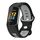 Per Fitbit Charge 5 Smart Watch Sports Cinturino in silicone bicolore impermeabile (grigio nero) Per Fitbit Charge 5 Smart Watch Sports Cinturino in silicone bicolore impermeabile (grigio nero)