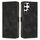 Custodia in pelle per Samsung Galaxy S22 Ultra 5G Dream Triangle con cordino (nero) Custodia in pelle per Samsung Galaxy S22 Ultra 5G Dream Triangle con cordino (nero)
