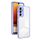 Per Samsung Galaxy S23 FE 5G 3 in 1 Custodia per telefono con cornice per PC a colori in TPU trasparente (viola) Per Samsung Galaxy S23 FE 5G 3 in 1 Custodia per telefono con cornice per PC a colori in TPU trasparente (viola)