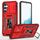 Per Samsung Galaxy S23 FE 5G Armor PC + Custodia per telefono con protezione per fotocamera in TPU (rossa) Per Samsung Galaxy S23 FE 5G Armor PC + Custodia per telefono con protezione per fotocamera in TPU (rossa)