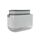 Dispenser di sapone a pressione, portasapone staccabile con design a doppio strato, specifiche: bianco con spugna