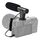 Registrazione video Microfono per registrazione conferenza mobile con telecamera live (nero) Registrazione video Microfono per registrazione conferenza mobile con telecamera live (nero)