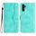 Per Samsung Galaxy S23 FE 5G Custodia in pelle con motivo a cuore Skin Feel (azzurro) Per Samsung Galaxy S23 FE 5G Custodia in pelle con motivo a cuore Skin Feel (azzurro)