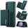 Per Samsung Galaxy S23 FE 5G DG.MING Serie M1 Portafoglio multi-carta 3 pieghe + Custodia magnetica per telefono (Verde) Per Samsung Galaxy S23 FE 5G DG.MING Serie M1 Portafoglio multi-carta 3 pieghe + Custodia magnetica per telefono (Verde)